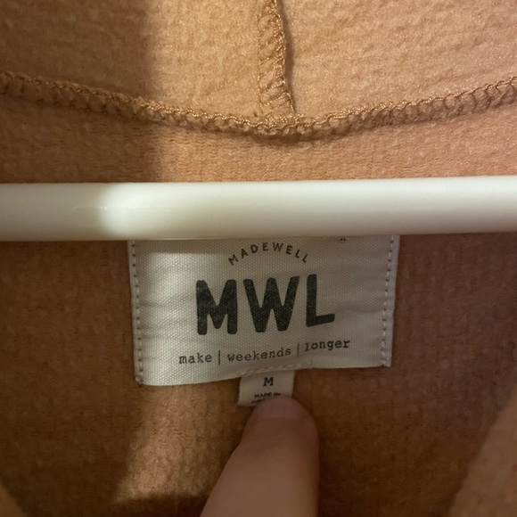 MWL Ribbed Funnelneck Sweatshirt - Picture 11 of 11